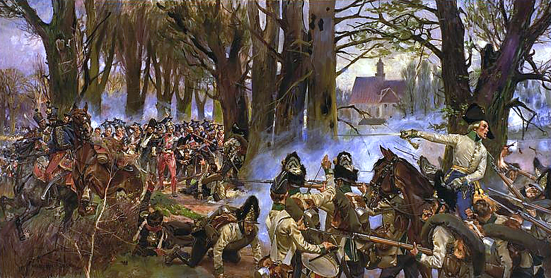 Battle of Raszyn 1809 by Wojciech Kossak